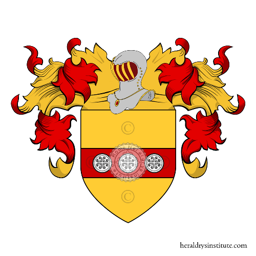 Coat of arms of family Bezzetti
