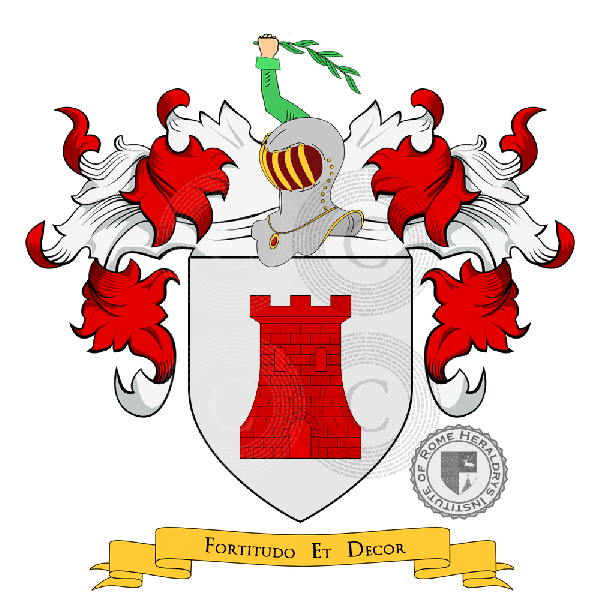 Coat of arms of family Margheri
