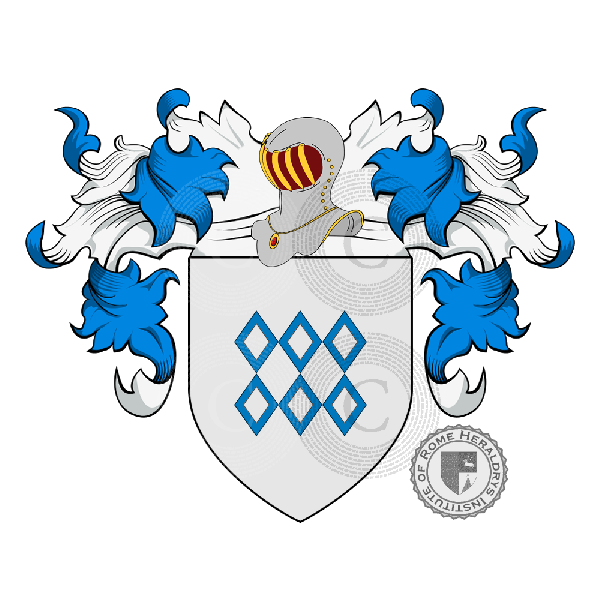 Coat of arms of family Jacq