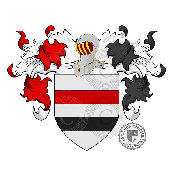 Coat of arms of family Ballarin