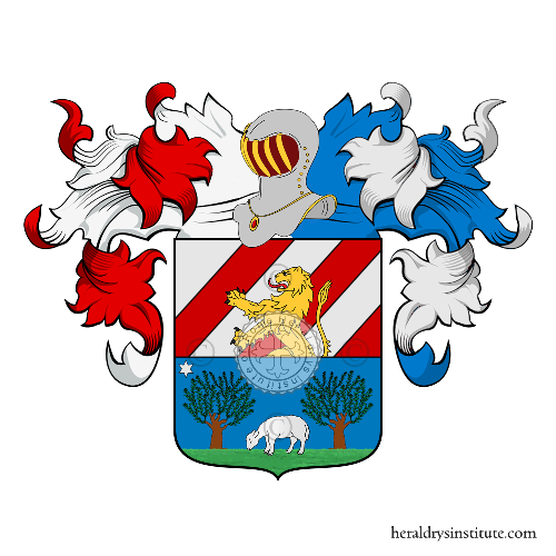 Coat of arms of family Guardabassi