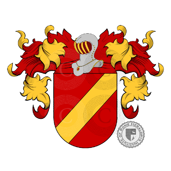 Coat of arms of family Ruperto