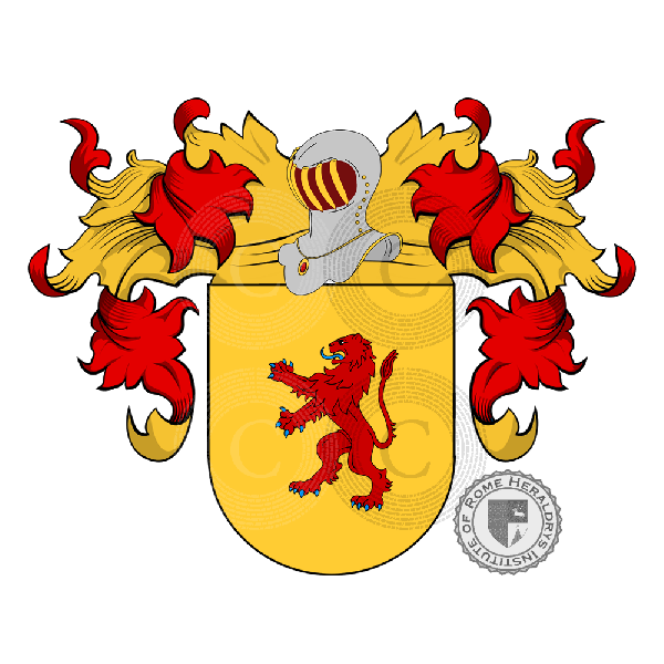 Coat of arms of family Wilmen