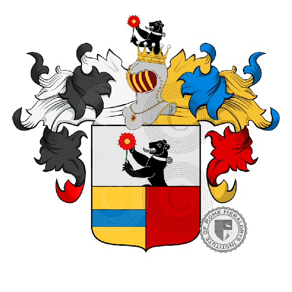 Wappen der Familie Hager   ref: 19599