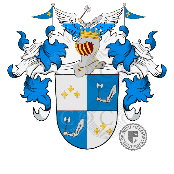 Coat of arms of family Heckel