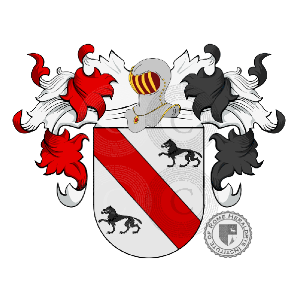 Coat of arms of family Viudes