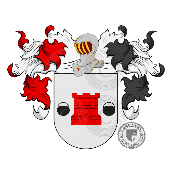 Coat of arms of family Bascones   ref: 19624