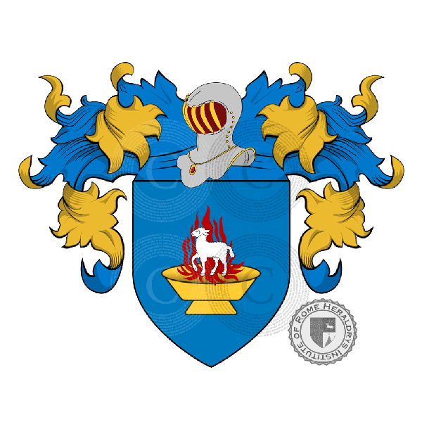 Coat of arms of family Carola