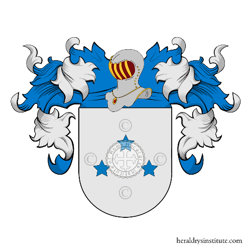 Coat of arms of family Cacheiro