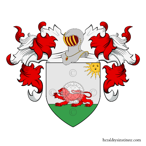 Coat of arms of family Piana