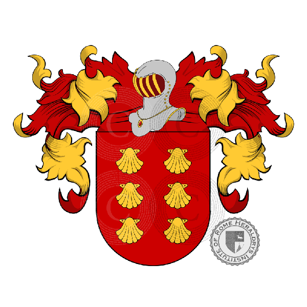 Coat of arms of family Vieira