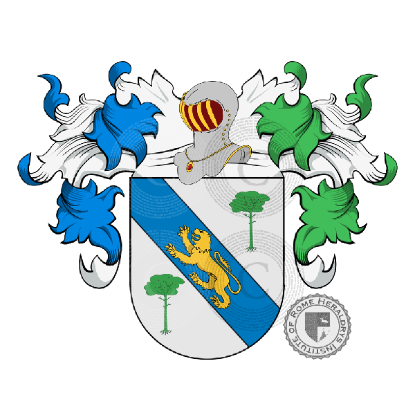 Coat of arms of family Carreiro