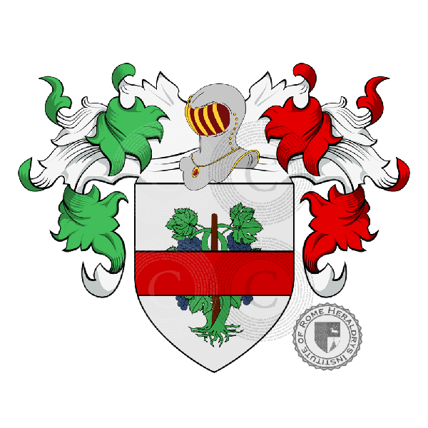 Coat of arms of family Venturin