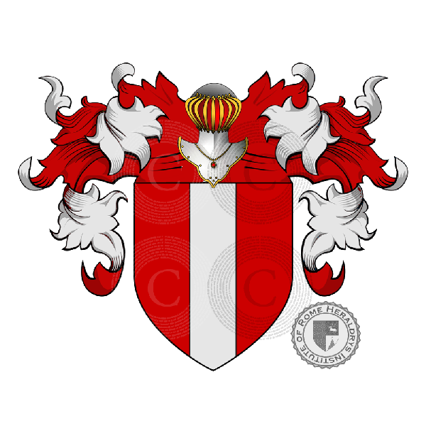 Coat of arms of family Canali