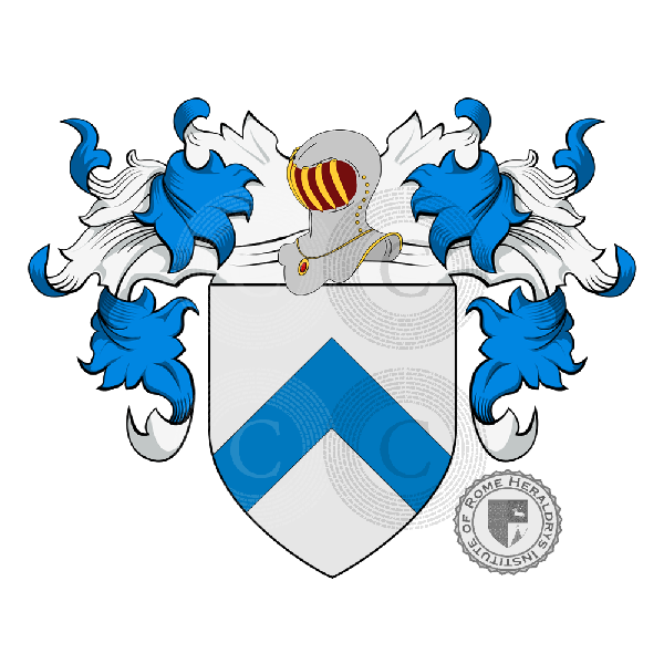 Coat of arms of family Canali   ref: 19786