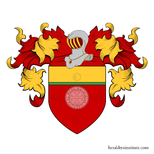 Coat of arms of family Yossen
