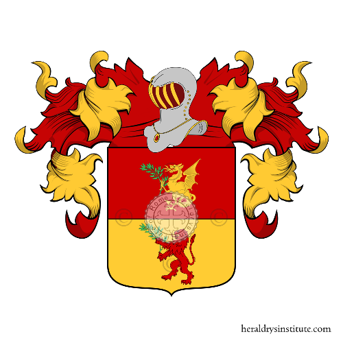 Coat of arms of family Zanatta