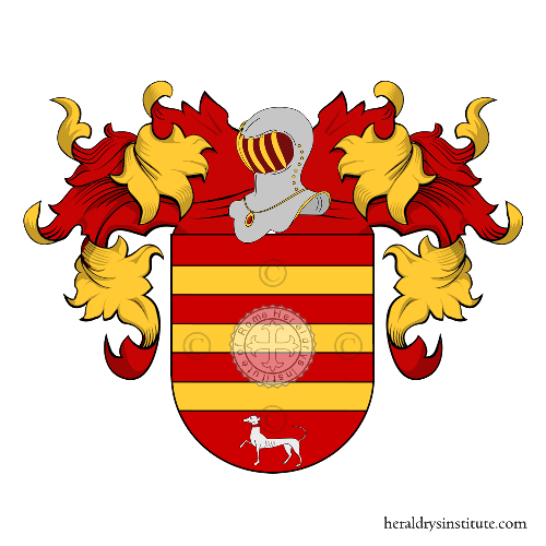 Coat of arms of family Mandìa