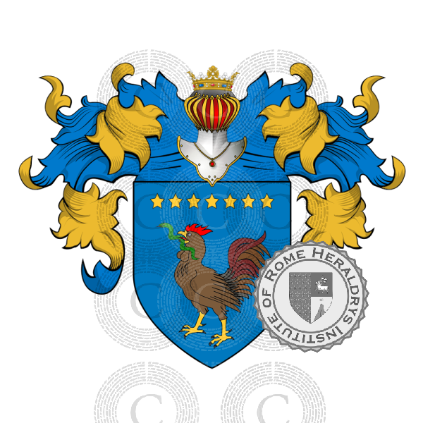 Escudo de la familia Gallo (del)