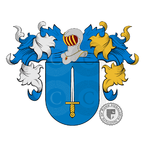Coat of arms of family Seguín