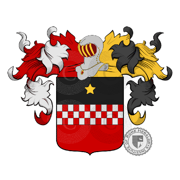 Wappen der Familie Baduel