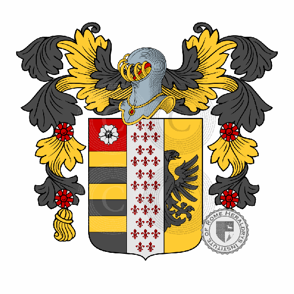 Coat of arms of family Paulucci