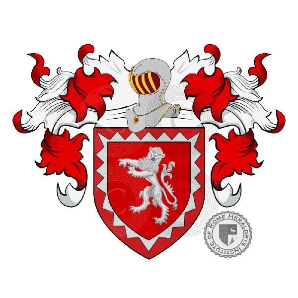 Coat of arms of family Ottavi