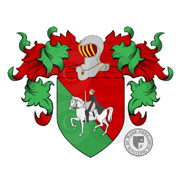 Coat of arms of family Zignoni