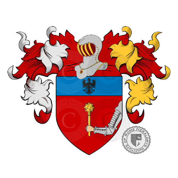 Coat of arms of family Mazzolini
