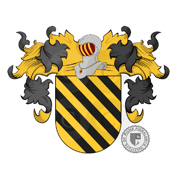 Coat of arms of family Balda