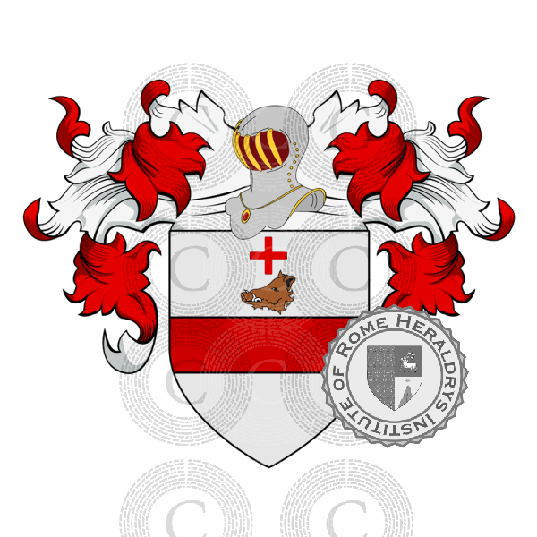 Wappen der Familie Bonaccolti