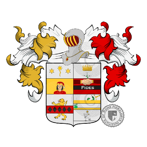 Coat of arms of family Brunoro