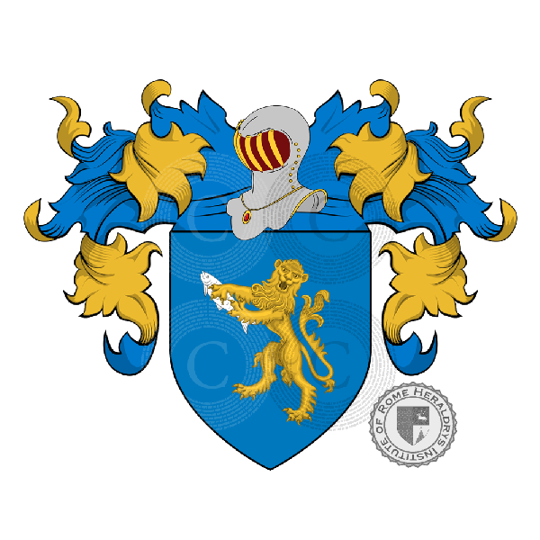Coat of arms of family Ortolini