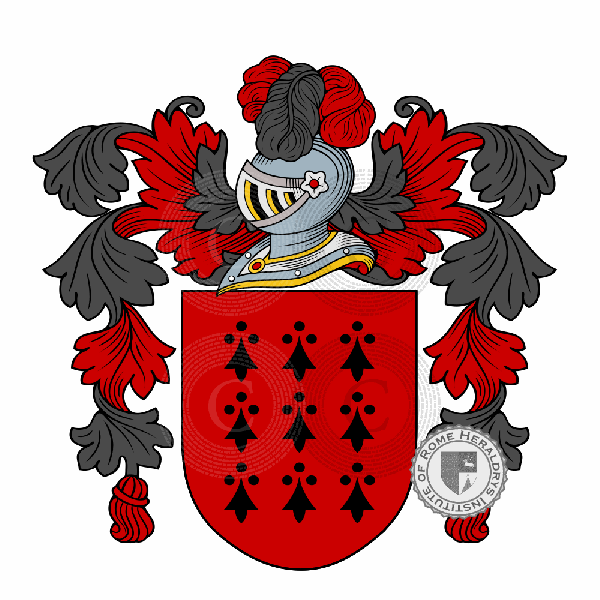 Coat of arms of family Zander