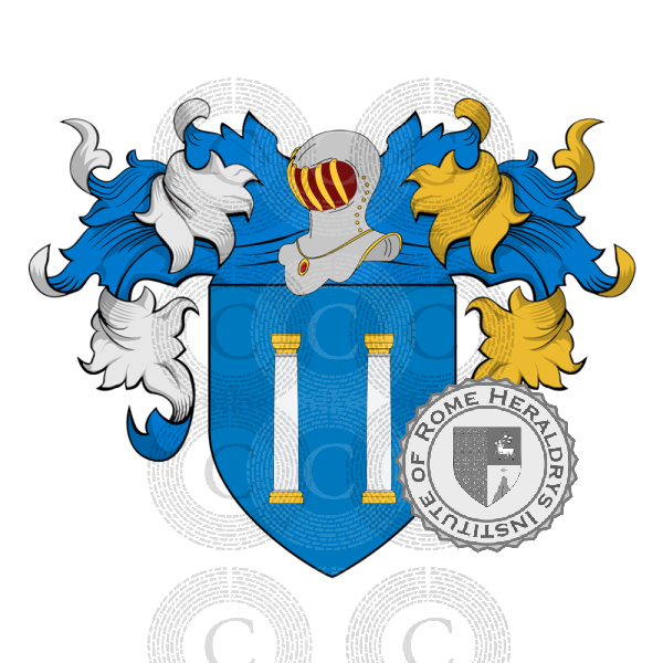 Wappen der Familie Ponsanpieri