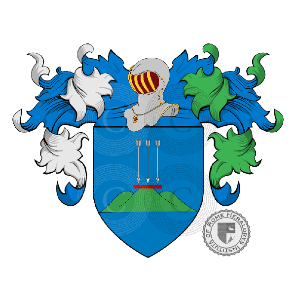 Coat of arms of family Bentivogia