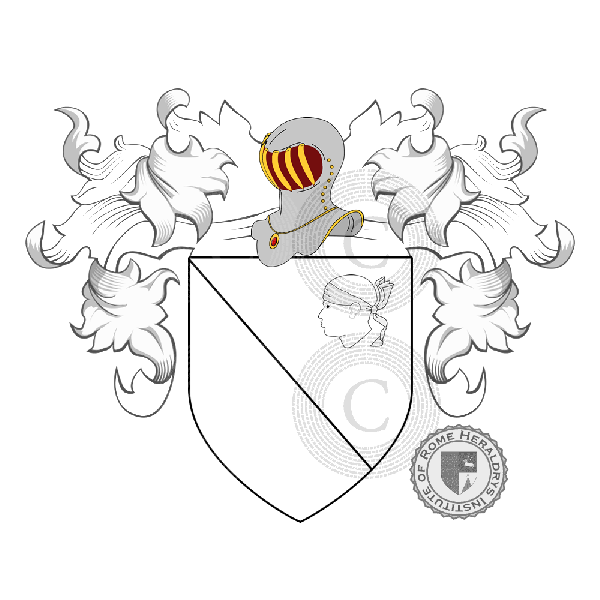 Wappen der Familie Cardini