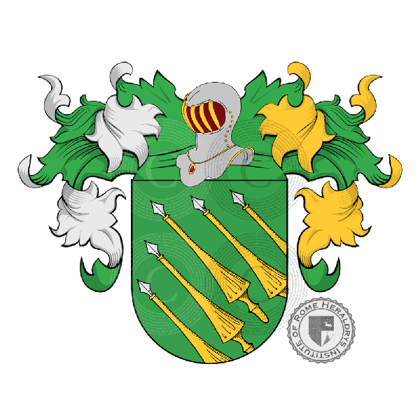 Coat of arms of family Lanções