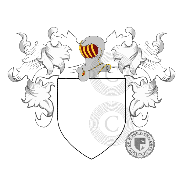 Coat of arms of family Ghetta