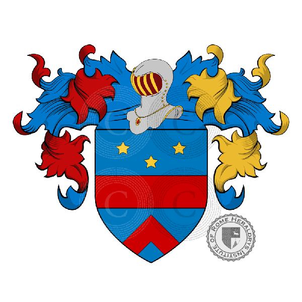 Coat of arms of family Silvani