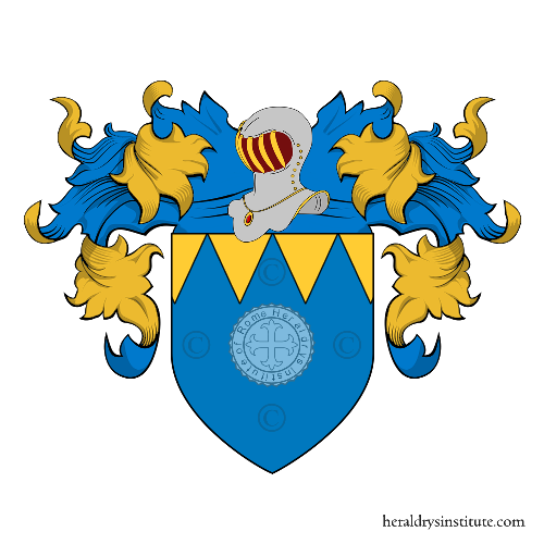 Coat of arms of family Carazacanevo