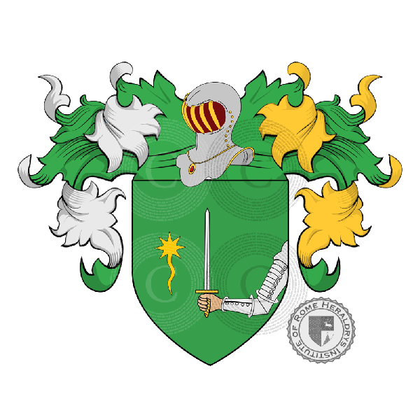 Escudo de la familia Spagnoletti