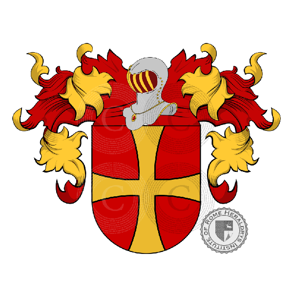 Coat of arms of family Centuriòn   ref: 20347