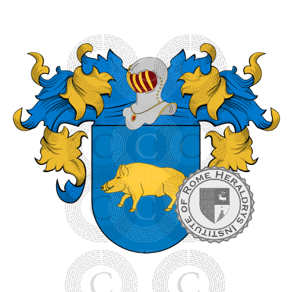 Wappen der Familie Arronte