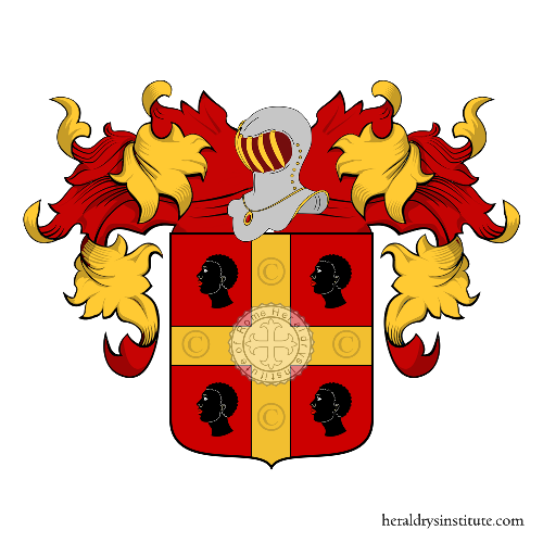 Coat of arms of family Amigliano