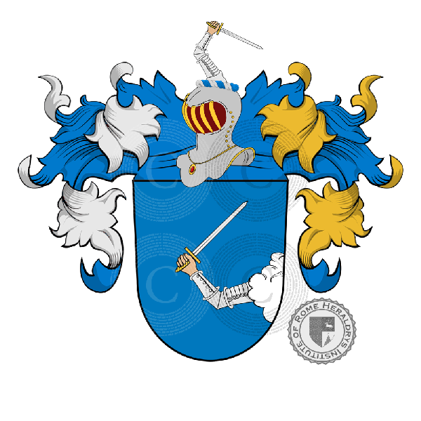Coat of arms of family Dederer