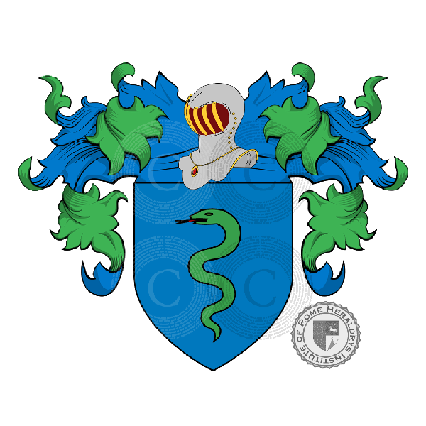 Coat of arms of family Bressanini