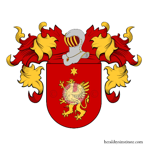 Wappen der Familie Aguero   ref: 20423