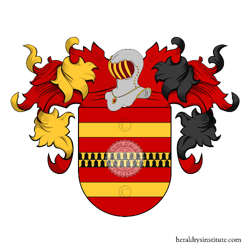 Wappen der Familie Agüero   ref: 20426