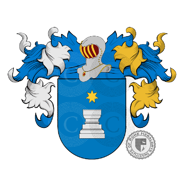 Coat of arms of family Pedrolo